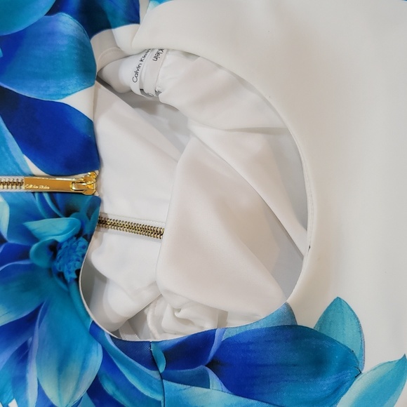 BRAND NEW CALVIN KLEIN FLORAL-PRINT SHEATH DRESS - Picture 13 of 14